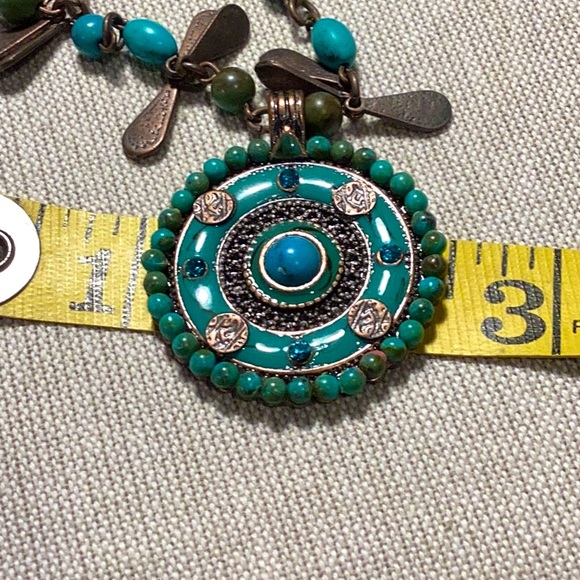 FAUX TURQUOISE JEWELRY SET - Picture 8 of 12